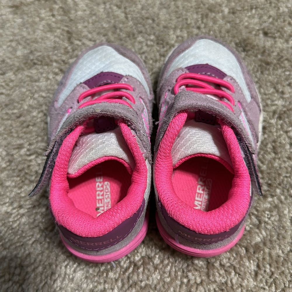 Merrell Bare Steps A83 Little Girls Size 4  Sneakers - Picture 3 of 6